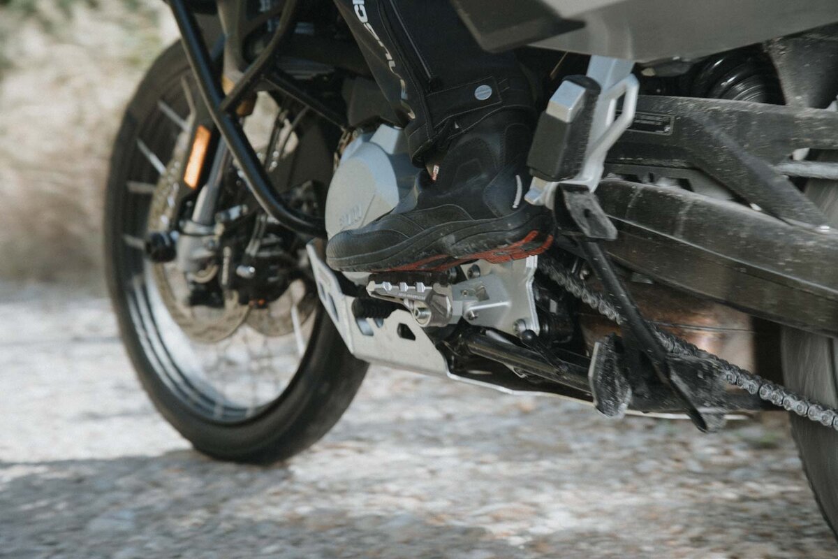 SW-Motech Verstellbare Fußrasten EVO, Edelstahl, für BMW G 310 GS