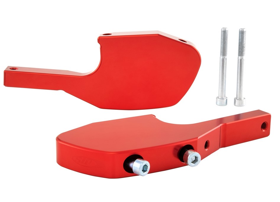Fußrastenadapter Sozius für Vespa GTS/​GTS Super/​GTV/​GT 60/​GT/​GT L 125-300ccm, rot