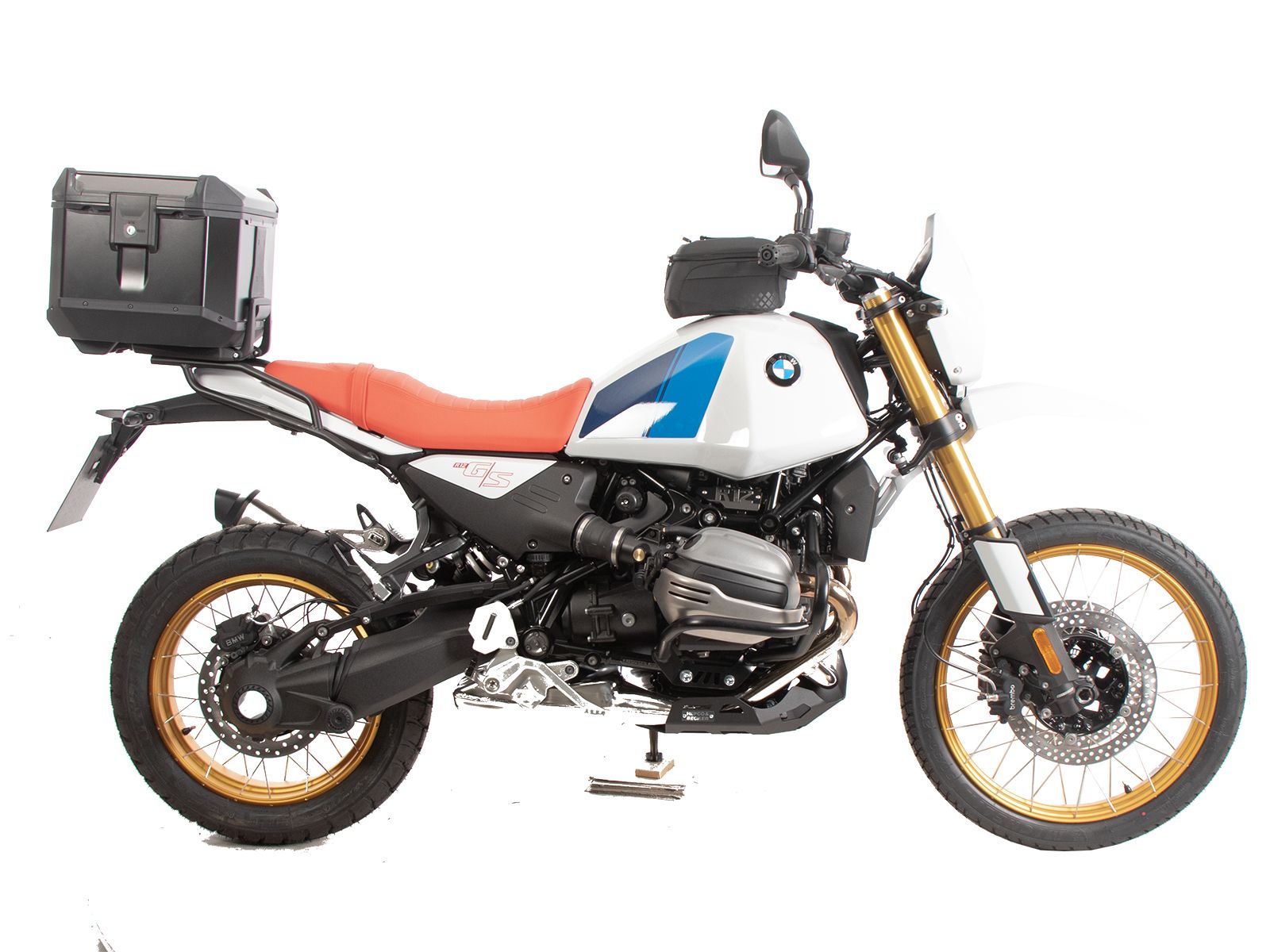Alurack Topcase-Träger schwarz für BMW R 12 G/S (25-) Hepco & Becker