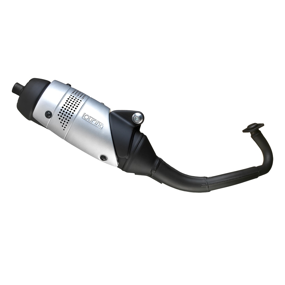 LeoVince Auspuffanlage Touring, Stahl für Yamaha NEO'S 50 (Bj.02-12)