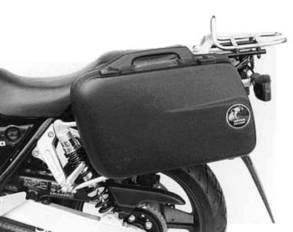Seitenkofferträger festverschraubt schwarz für Honda CB 1000 F Big One (93-97) Hepco & Becker
