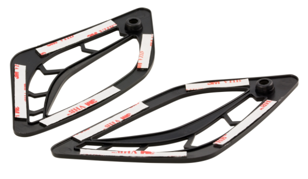 Blinkergitter rechts und links, hinten für Vespa GTS/​GTS Super/​GTV/​GT 60/​GT/​GT L, schwarz matt