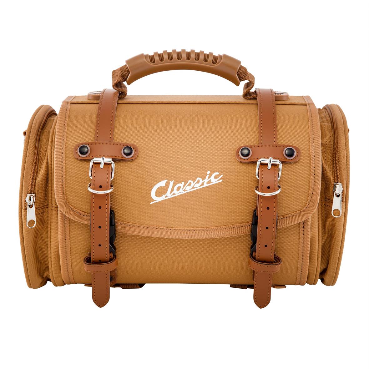 Tasche "Classic" klein für Vespa - braun, Nylon