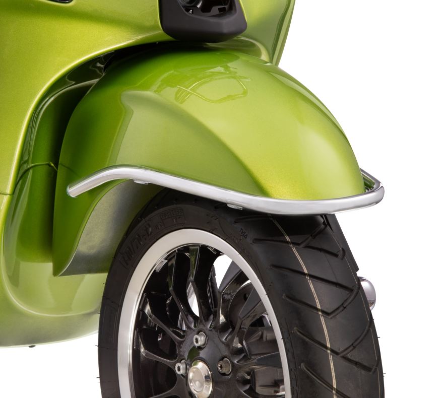 Stoßstange Kotflügel vorne für Vespa Primavera/​Sprint/Elettrica 50-150ccm, chrom