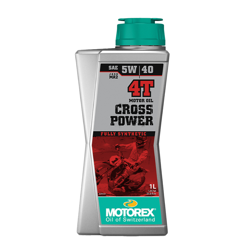 Motorex Motoröl 4-Takt, 1 l, SAE 5W-40, Cross Power 4T, vollsynthetisch