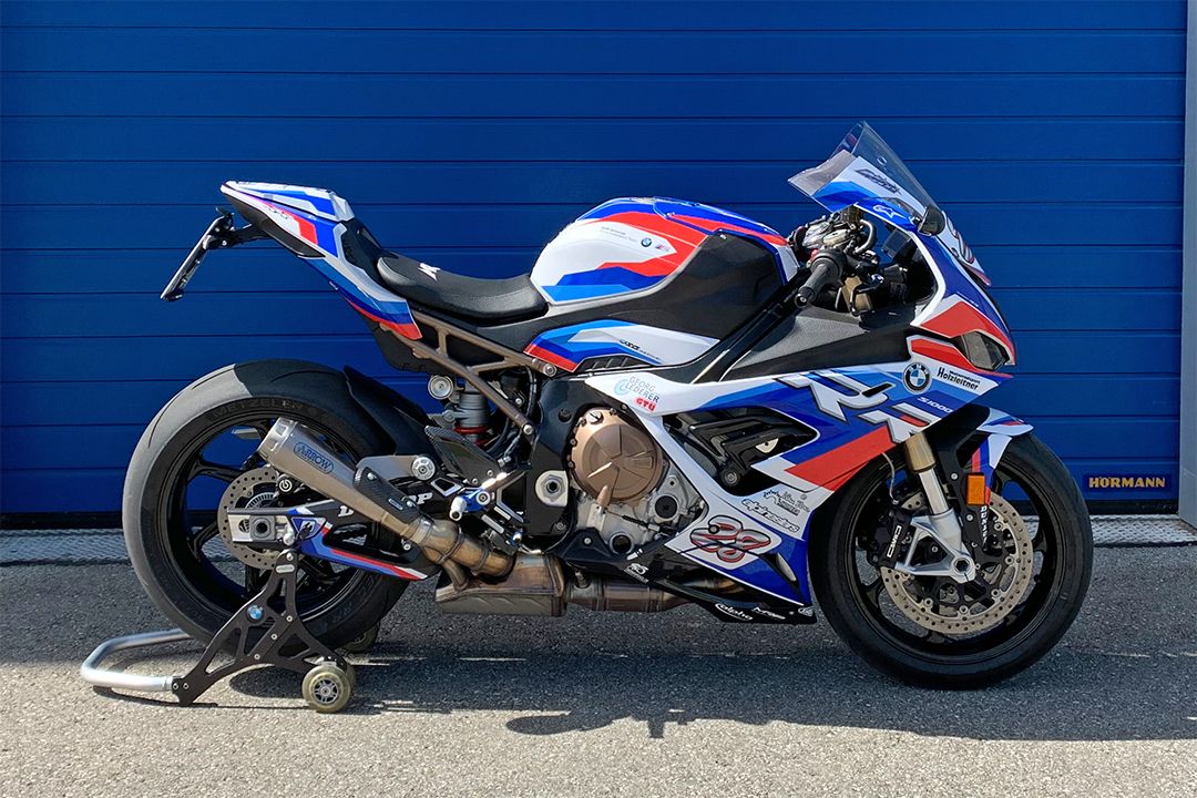 Alu-Kennzeichenhalter für BMW S1000 RR (19-)