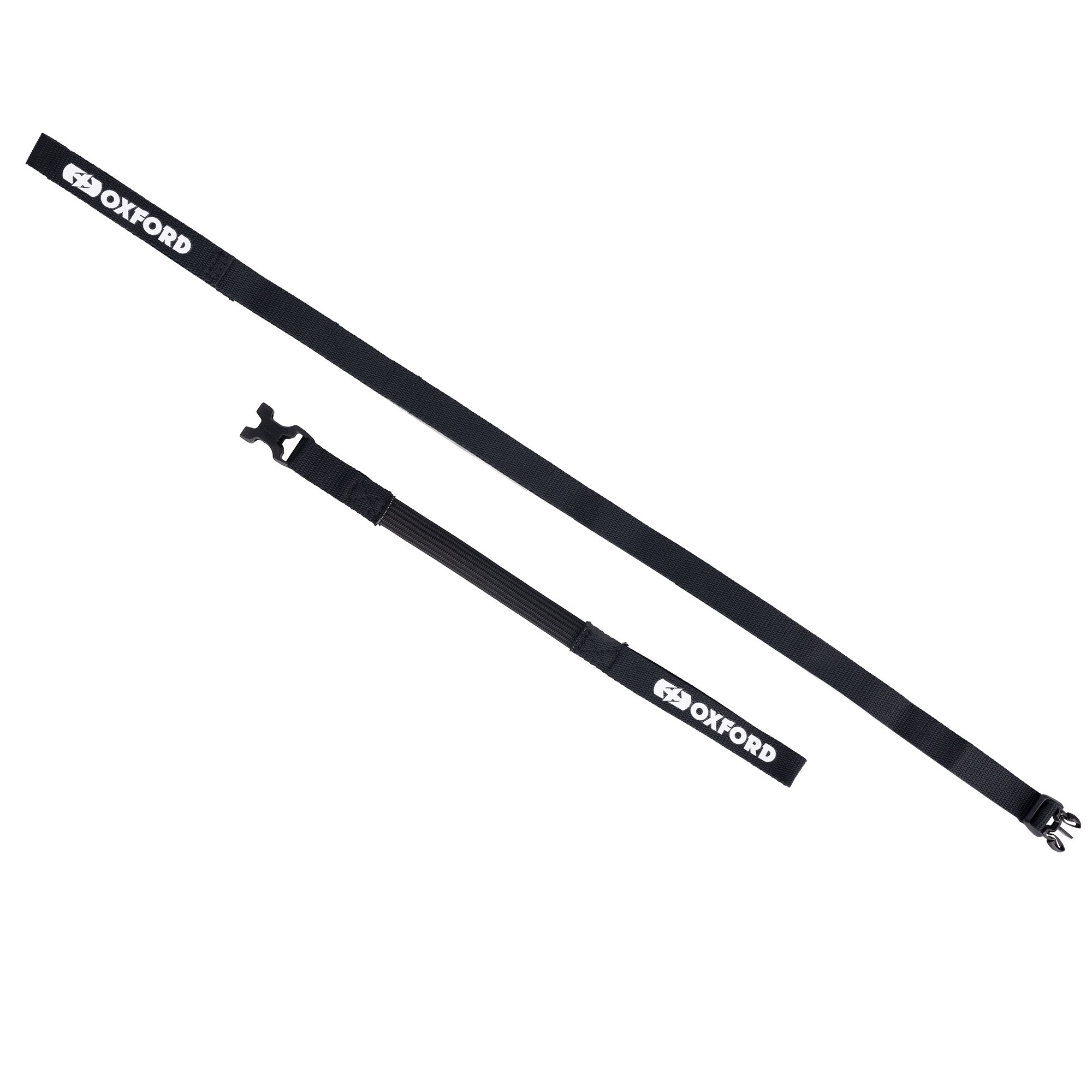 Atlas B-Clip, Spanngurtset 17mm x 2m, schwarz