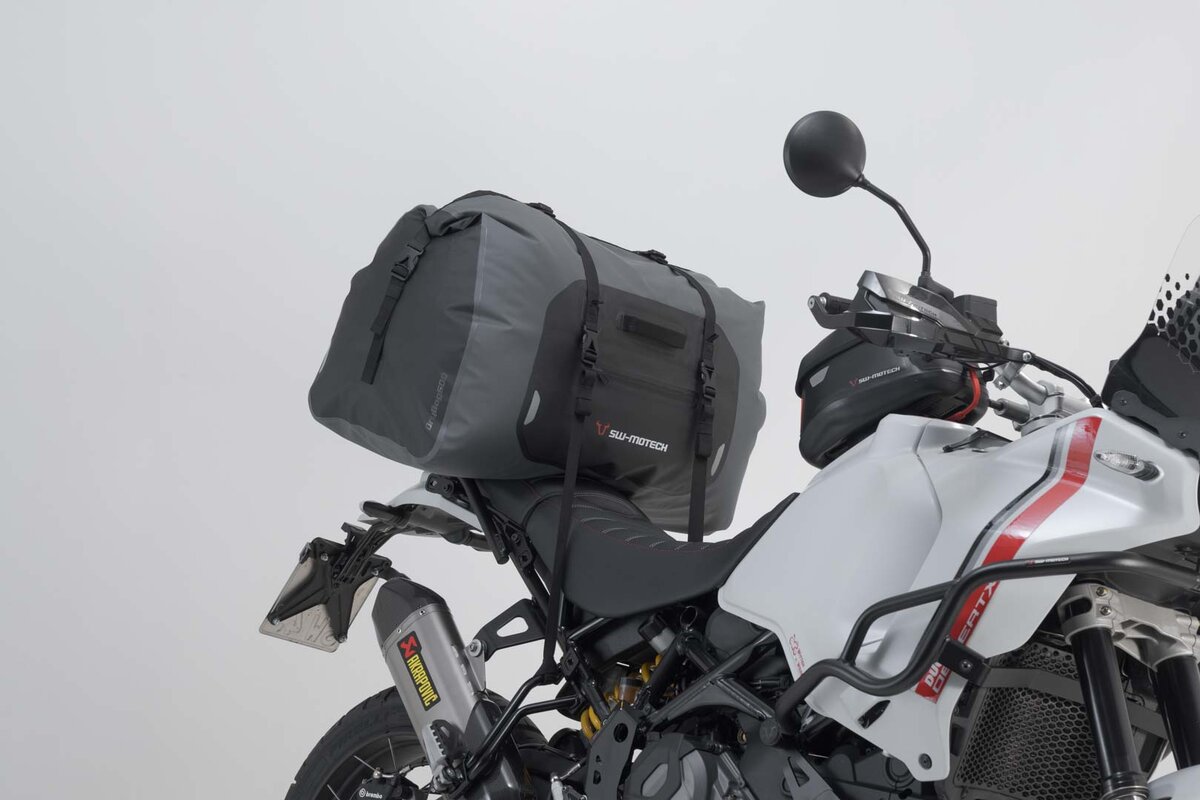 SW-Motech Drybag 600 Hecktasche für Ducati Multistrada 1200 /S /Enduro, schwarz / grau