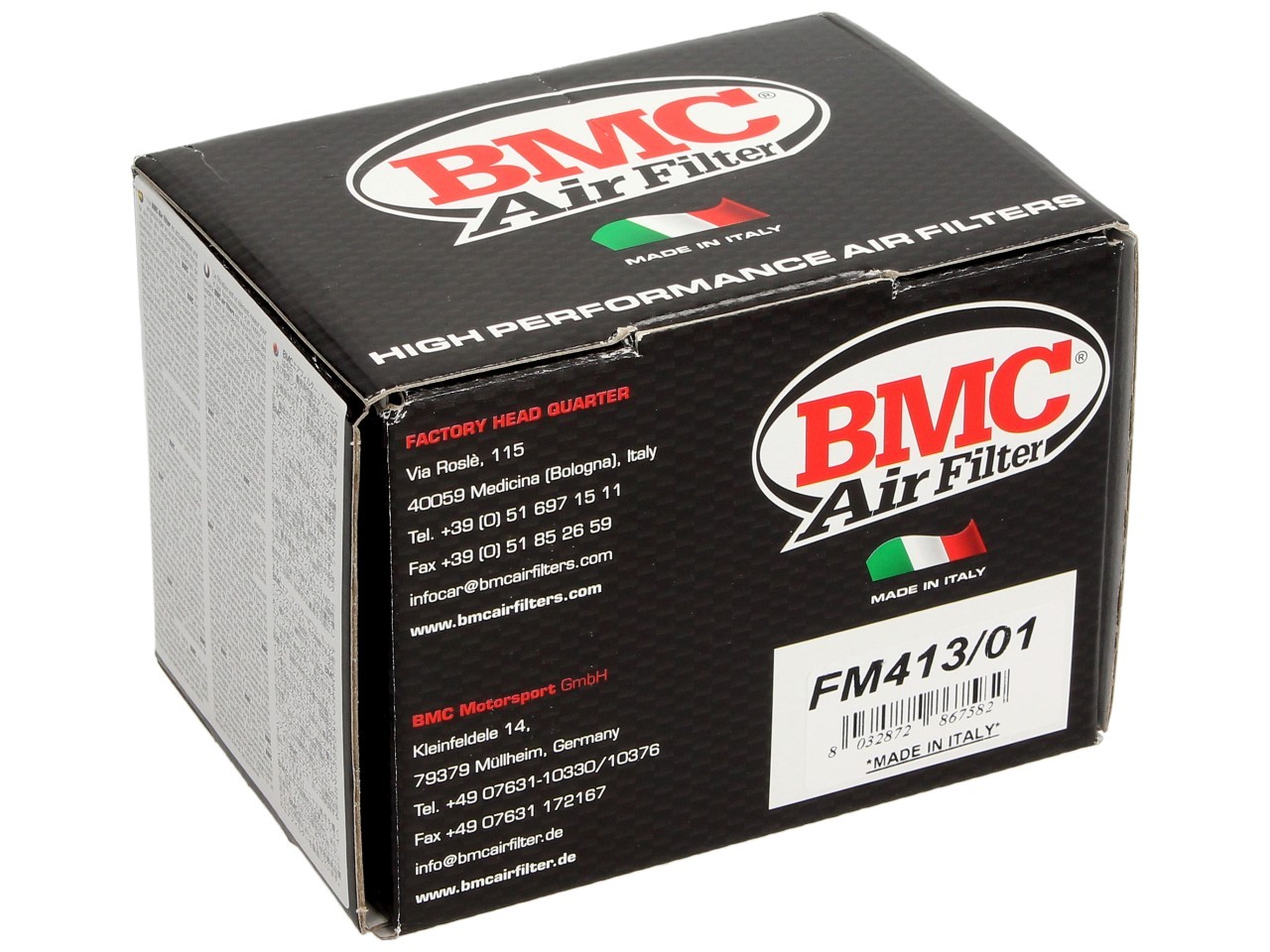 BMC Sport-Luftfilter für Moto Guzzi V7 I / V7 II / V7 III / V9 Roamer, Bobber