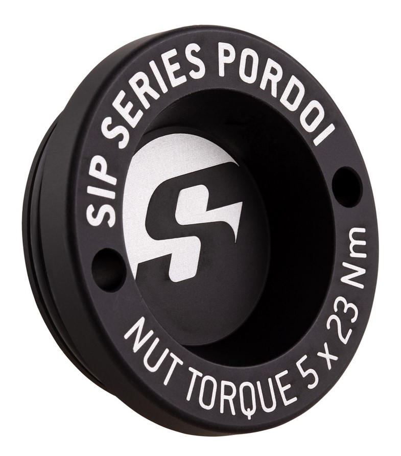 Staubschutzkappe 12" Felge vorne für Vespa GTS/​GTS Super/​GTV/​GT 125-300ccm, schwarz matt