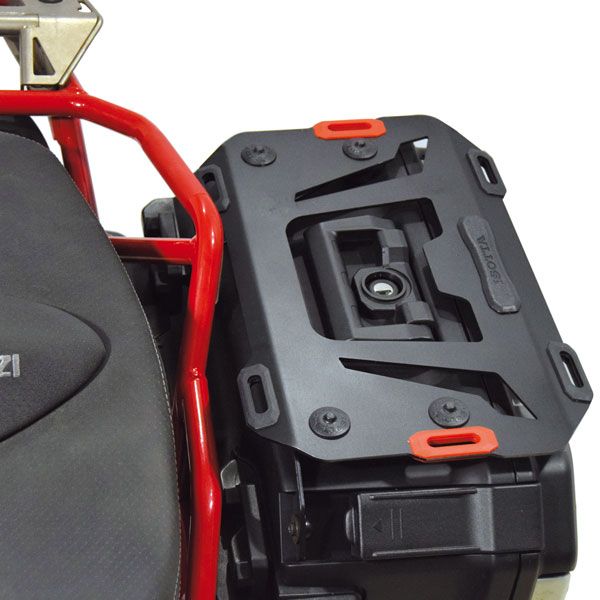 Paar Gepäckträger für originale Urban Seitenkoffer für Moto Guzzi V85 TT (19-23)