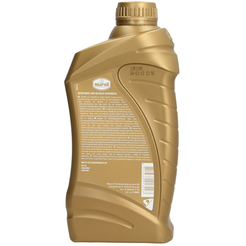 Eurol Motoröl 4-Takt, 1 l, SAE 10W-60, Eurol Sportbike, vollsynthetisch