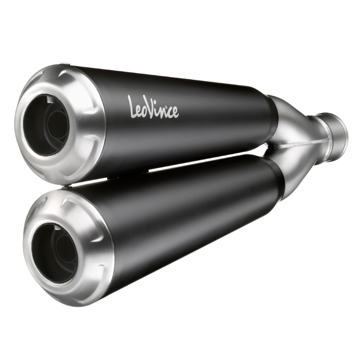 LeoVince Auspuffanlage GP Duals, Edelstahl, Slip On für Suzuki SV 650