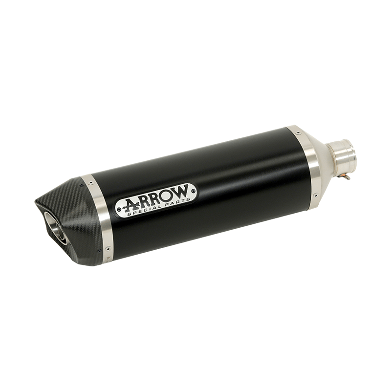 ARROW DARK RACE-TECH aus Aluminium mit Carbon-Endkappe für BMW S1000RR (19-22)