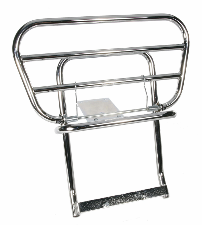 Gepäckträger hinten Traveller für Vespa PX 80-200ccm, klappbar, chrom