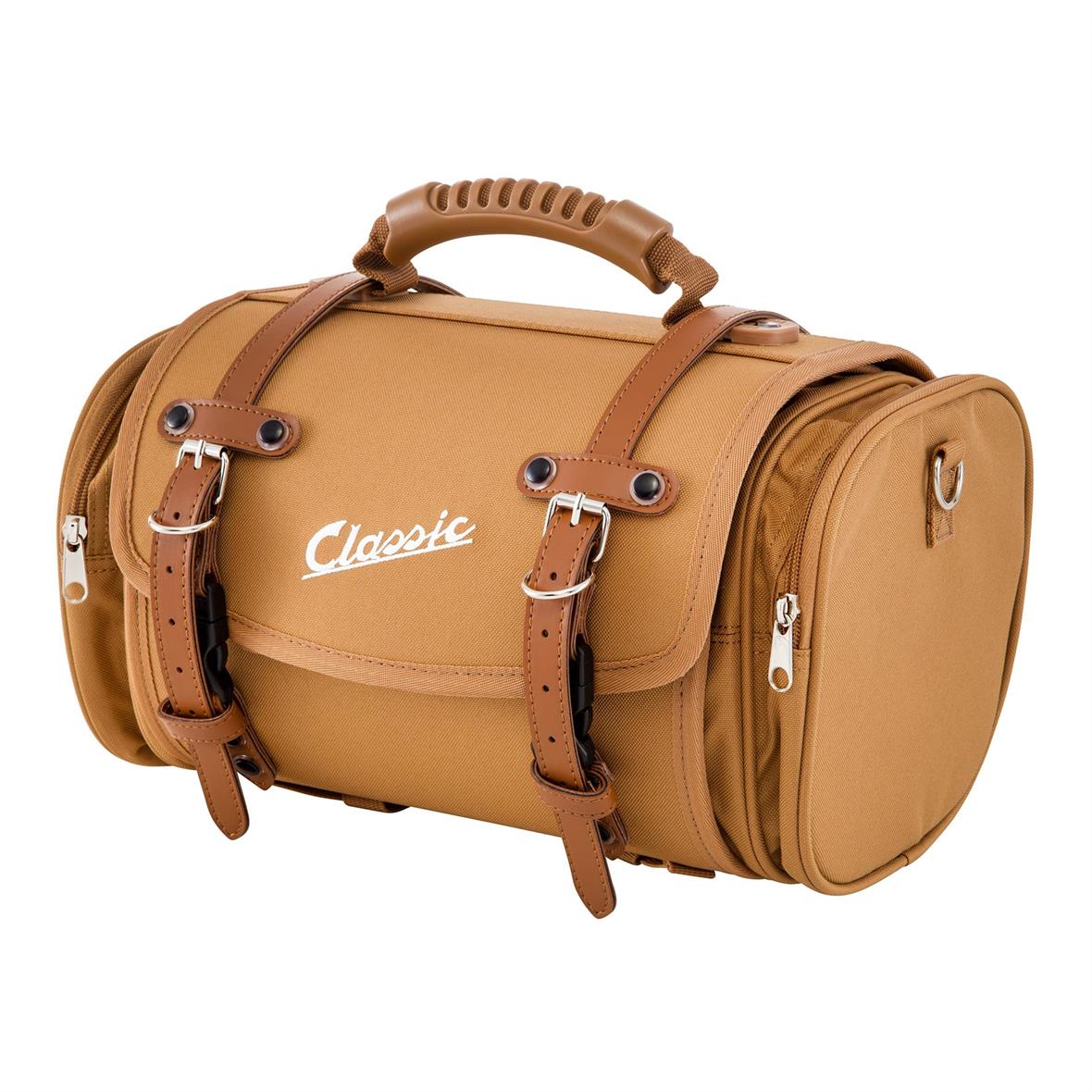 Tasche "Classic" klein für Vespa - braun, Nylon