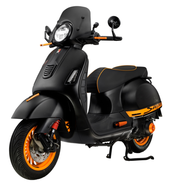 Abdeckung Variodeckel für Vespa, orange matt