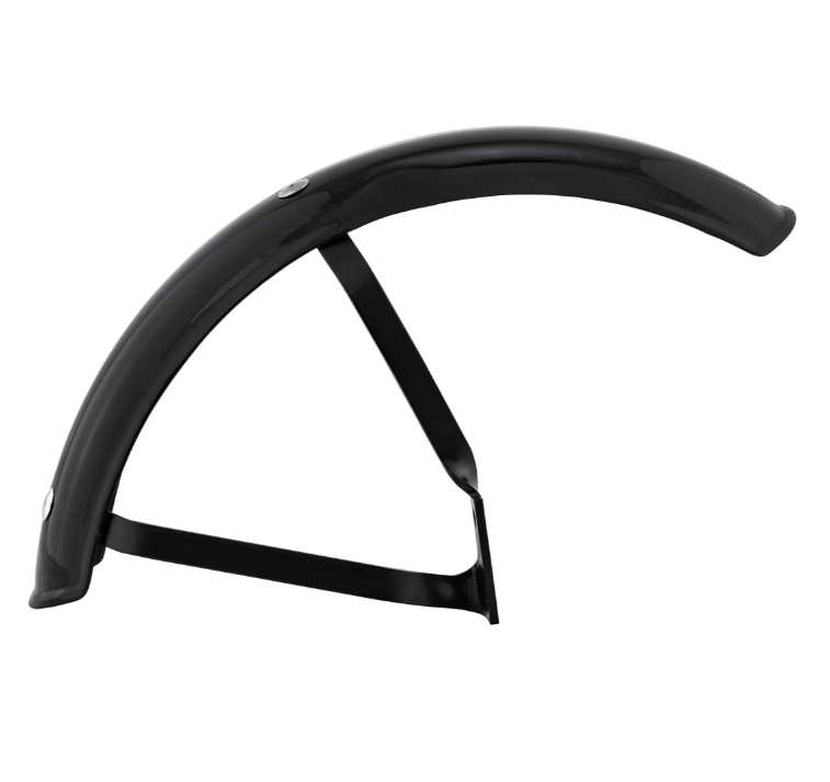 Kotflügel Garelli EVO II für Vespa PX 80-200ccm, GFK, schwarz