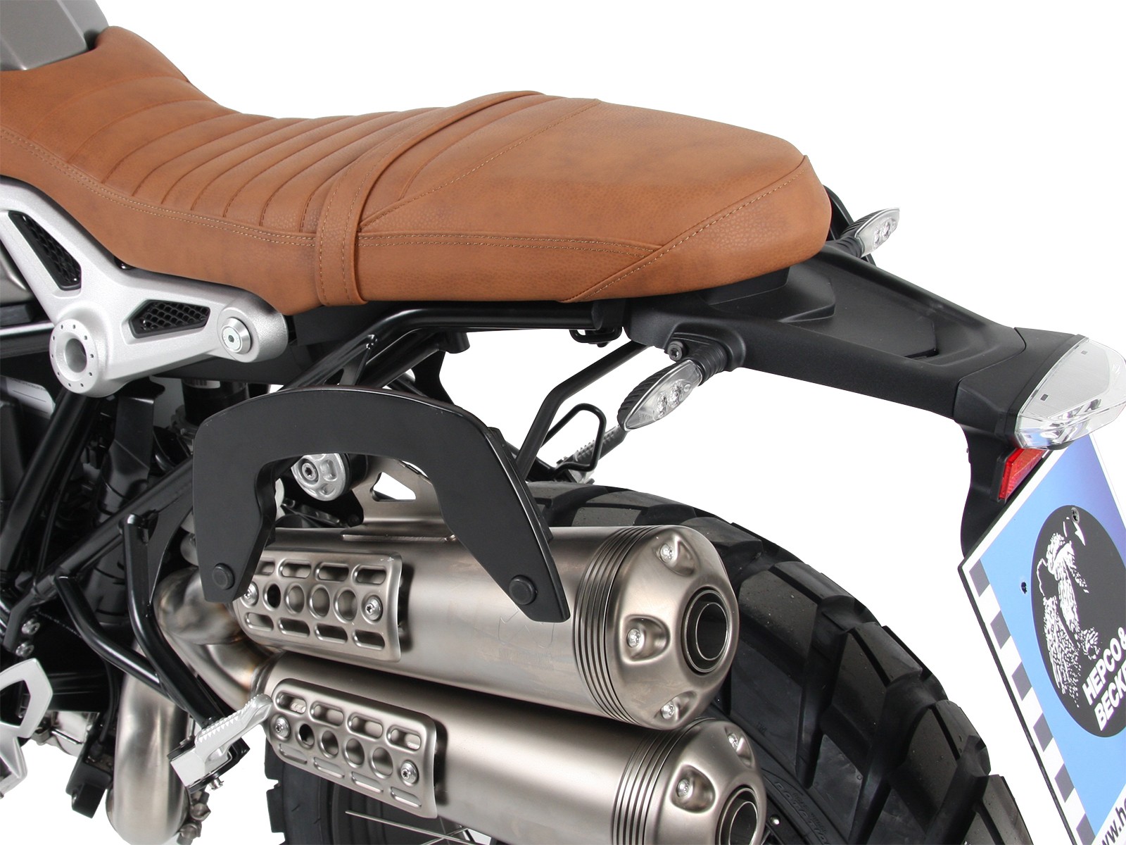 C-Bow Seitenträger schwarz für BMW R nineT Scrambler (16-23) / Urban G/S 40 Years Edition