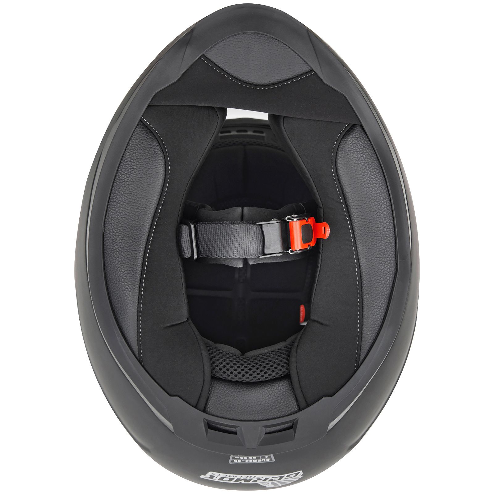 Germot Integralhelm GM 320, matt-schwarz/gelb