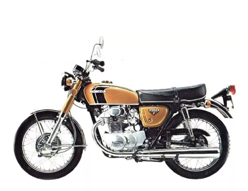 CB 250 B 1972-1975 (CB250  5020346-5033)
