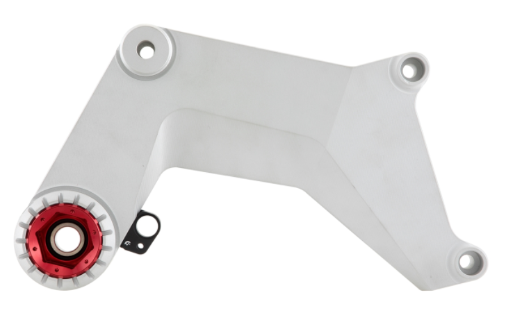 Schwingarm für Rennauspuff, hinten für Vespa GTS/​GTS Super/​GTV 125-300ccm mit ABS, silber