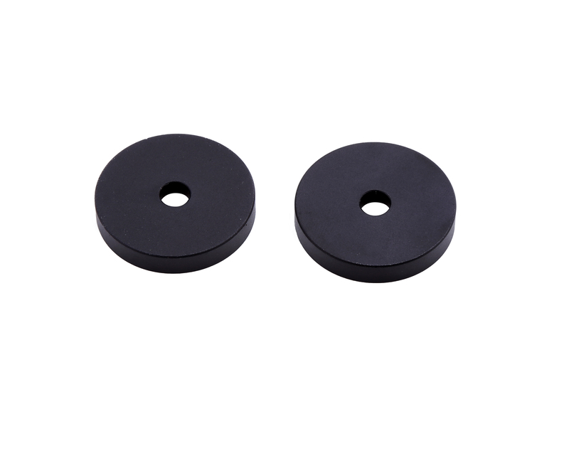 HIGHSIDER pro Lenkeradapter Schwarz Für Aprilia und Moto Guzzi Modelle (Paar)