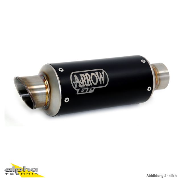 ARROW Racing-Auspuff DARK GP2 für Aprilia RSV4 2009- aus Edelstahl