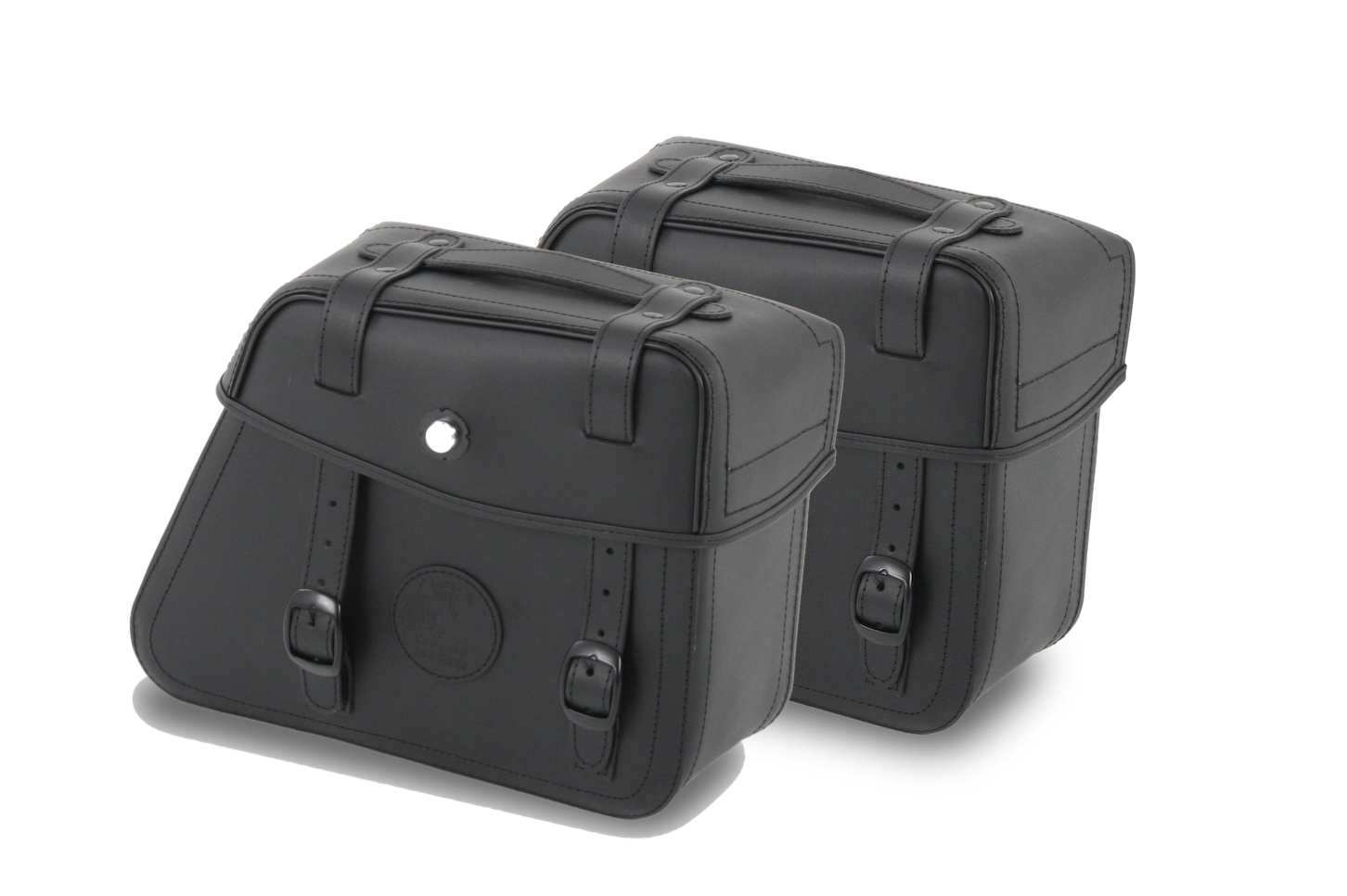 Ledertaschen Rugged C-Bow 24 Liter Schwarz für C-Bow Satteltaschenhalter Hepco & Becker