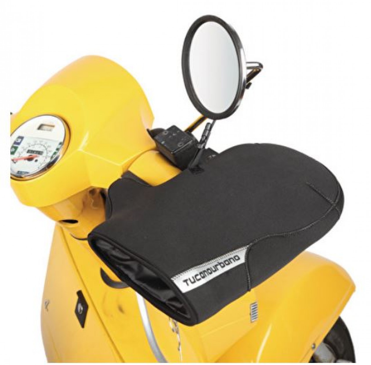 Lenkerstulpen, für Vespa LX, S, LXV, PX, PK, ET2 & ET4 mit Schutzbügel, schwarz Tucano Urbano