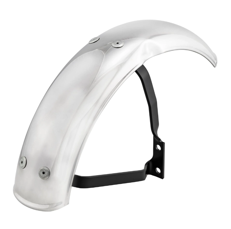 Kotflügel Garelli für Vespa PX 80-200ccm, Metall, chrom