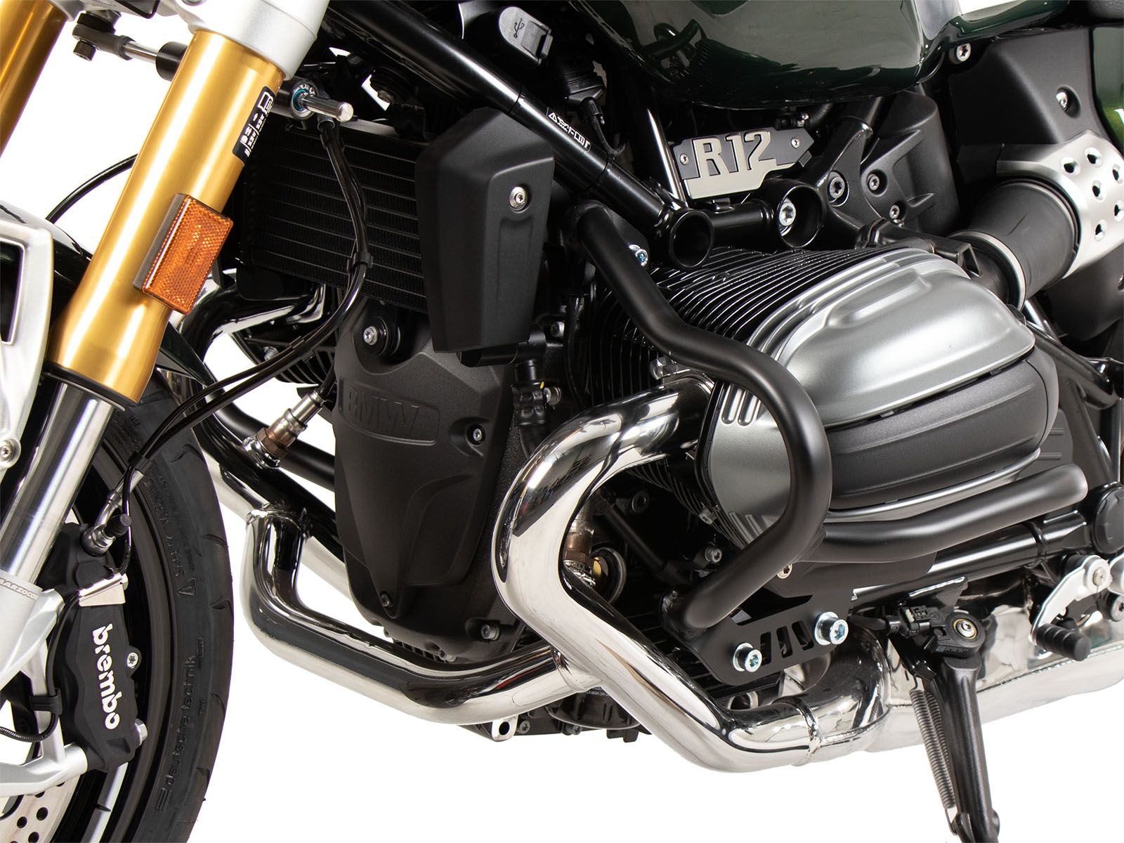 Motorschutzbügel schwarz für BMW R 12 G/S (25-) Hepco & Becker