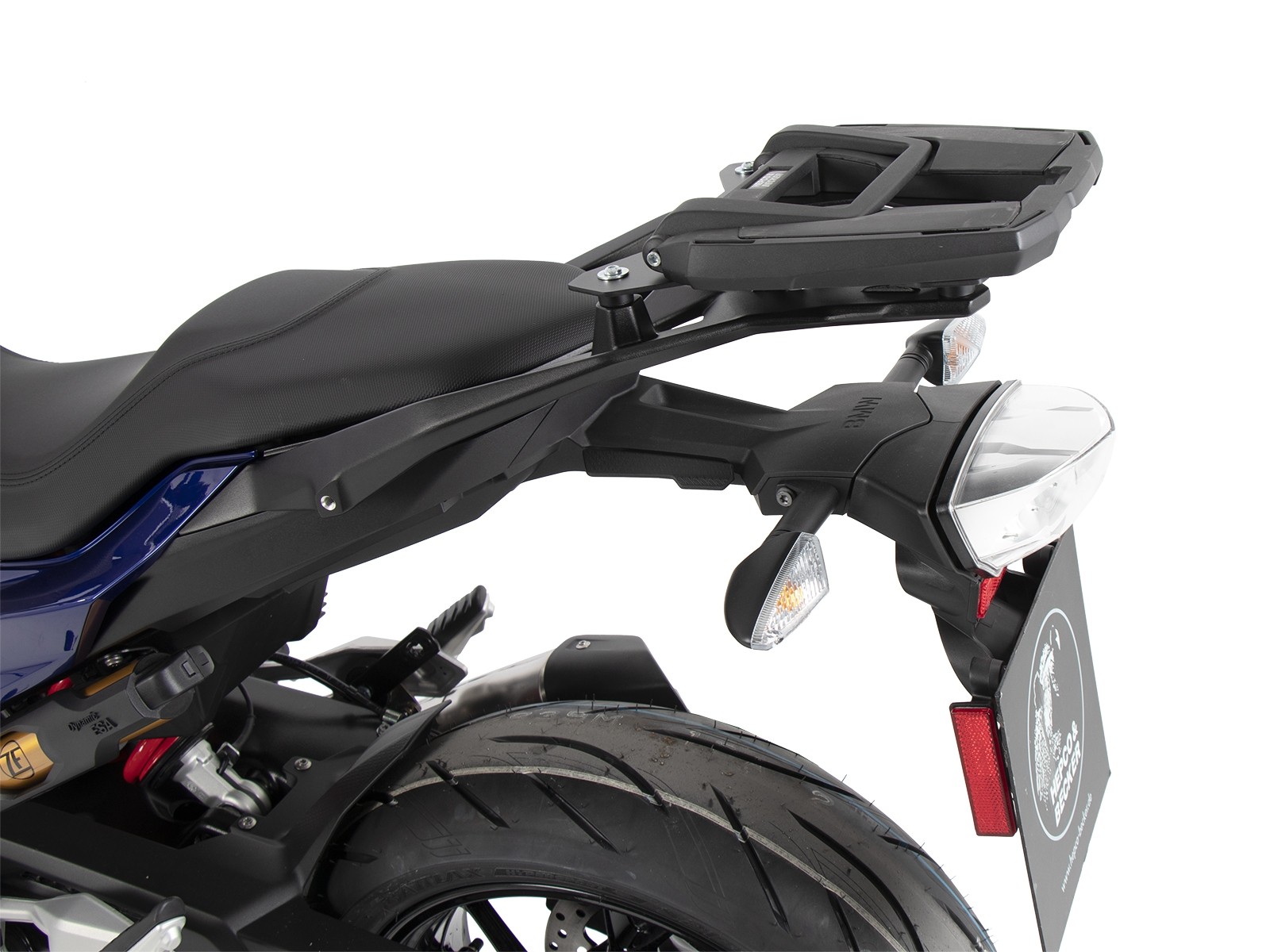 Alurack Topcase-Träger für Original-Gepäckbrücke für BMW F 900 R (20-24) Hepco & Becker