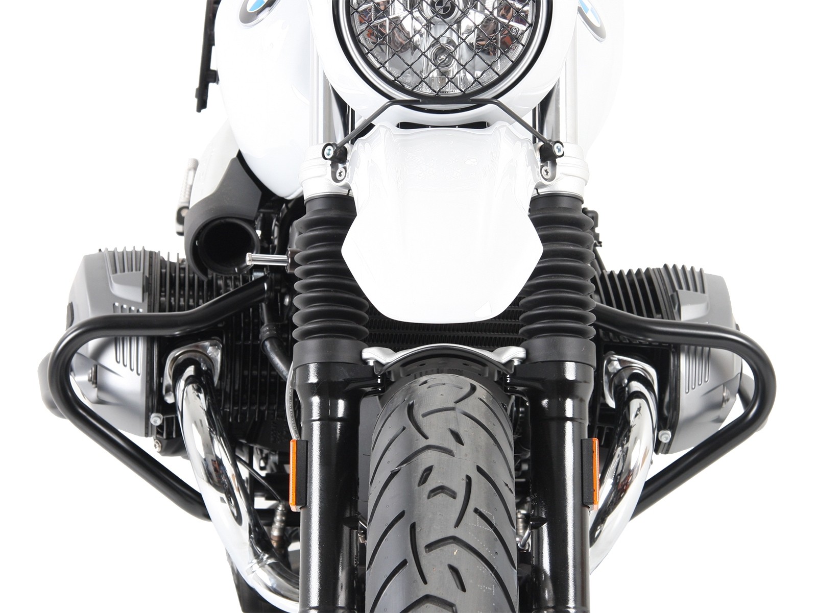 Motorschutzbügel silber für BMW R nineT Urban G/S (17-23) Hepco & Becker