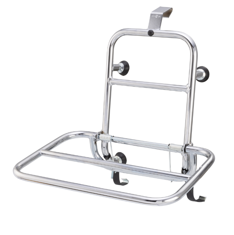 Gepäckträger vorne für Vespa GTS/​GTS Super/​GTV/​GT 60/​GT/​GT L 125-300ccm, klappbar, chrom