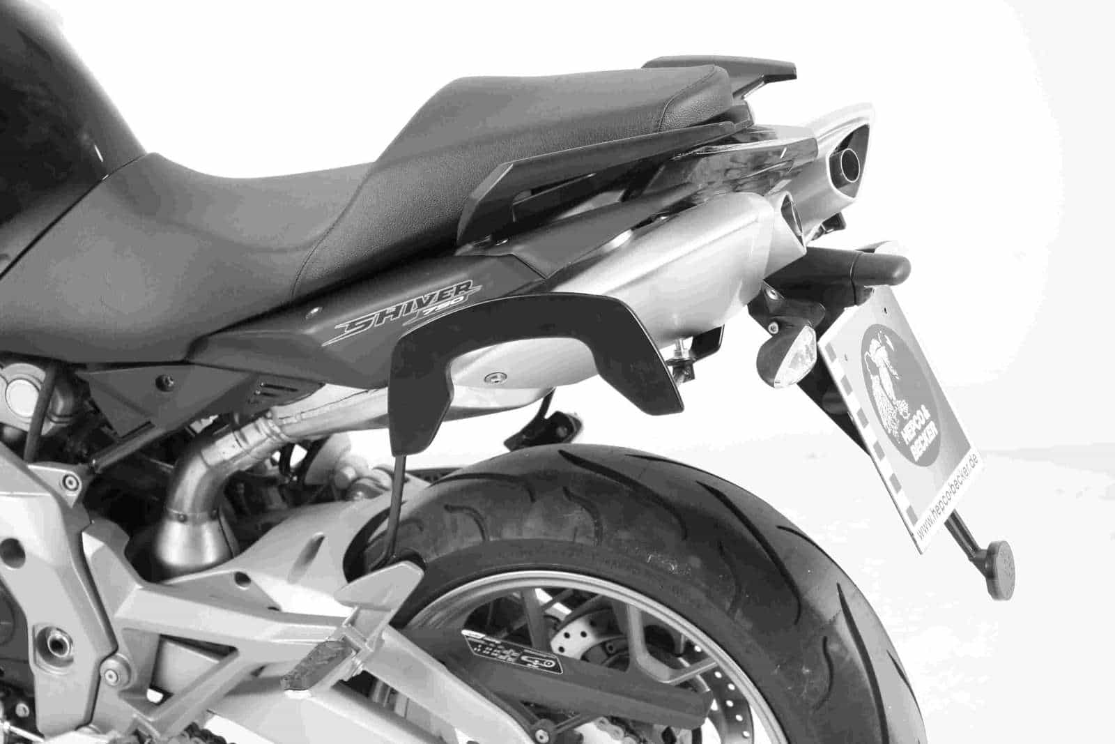 C-Bow Seitenträger schwarz für Aprilia SL 750 Shiver (07-09) Hepco & Becker