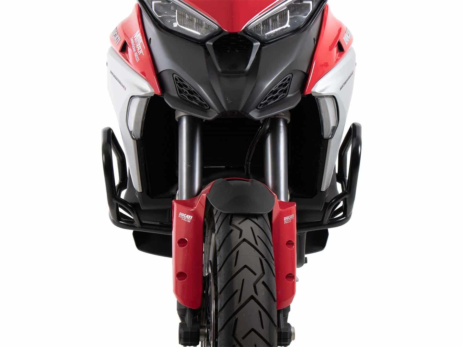 Motorschutzbügel schwarz für Ducati Multistrada V4 /S /Pikes Peak /Rally /RS (25-) Original