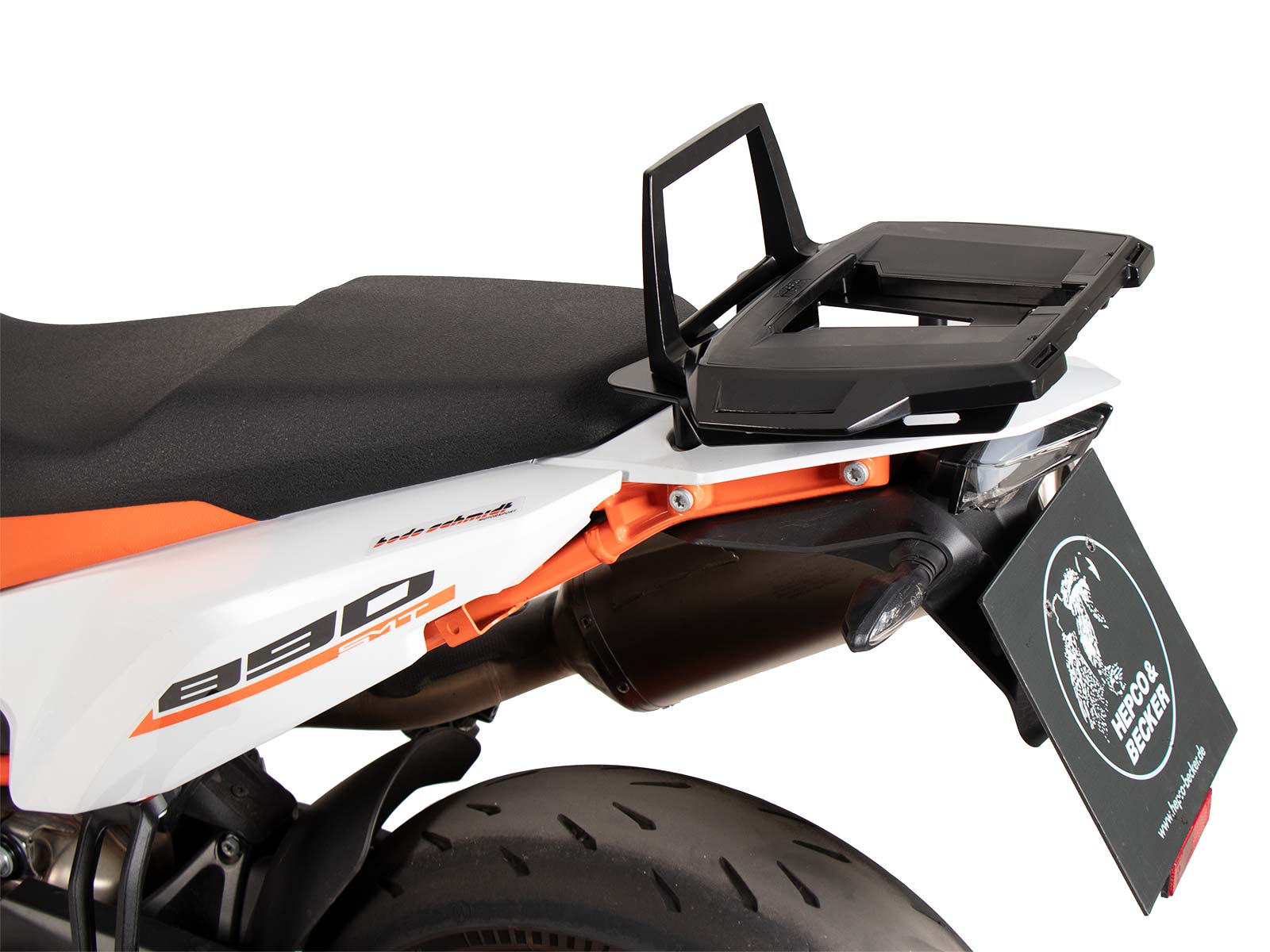 Alurack Topcase-Träger für KTM 890 SMT (23-) Hepco & Becker