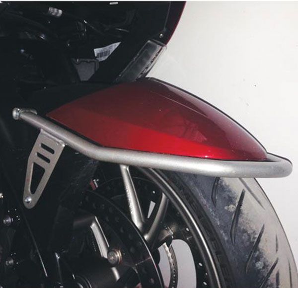 Stoßschutz Kotflügel vorne für BMW K 1600 GT /GTL (10-16), grau