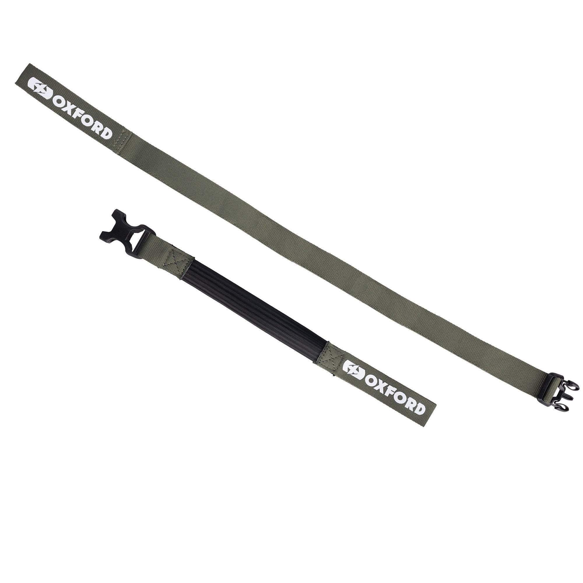 Atlas B-Clip, Spanngurtset 26mm x 2m, grün