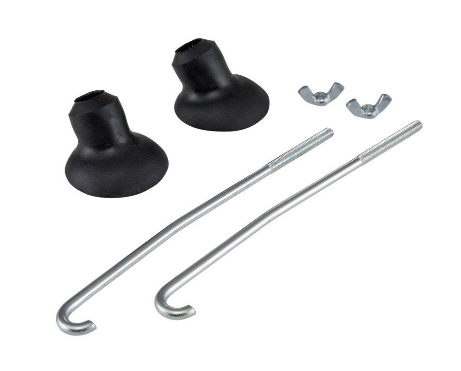 Gepäckträger vorne für Vespa PX 80-200ccm, klappbar, schwarz