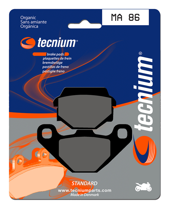 Tecnium Street Organische Bremsbeläge - MA86