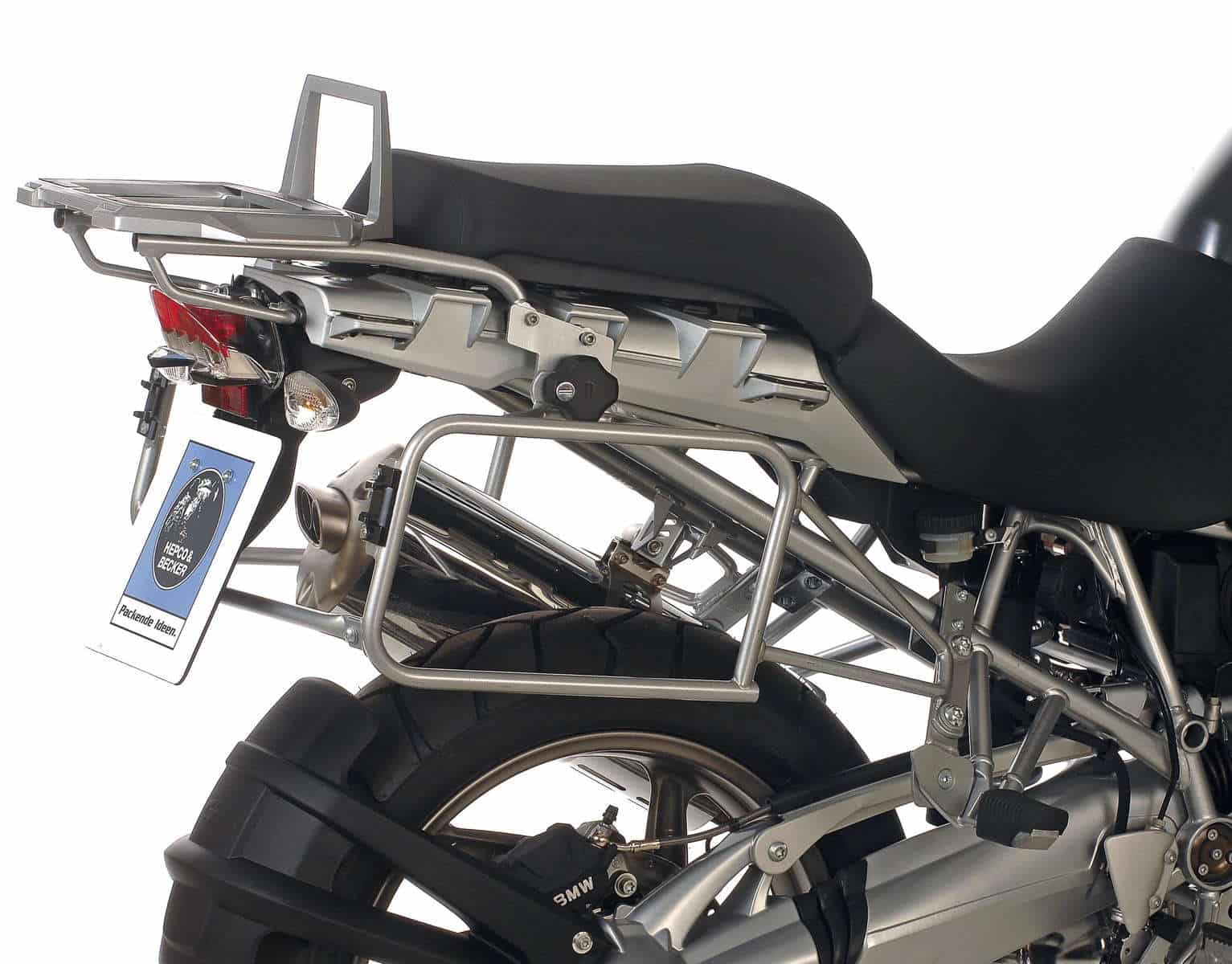 Seitenkofferträger Lock-it silber für BMW R 1200 GS (04-07) Hepco & Becker