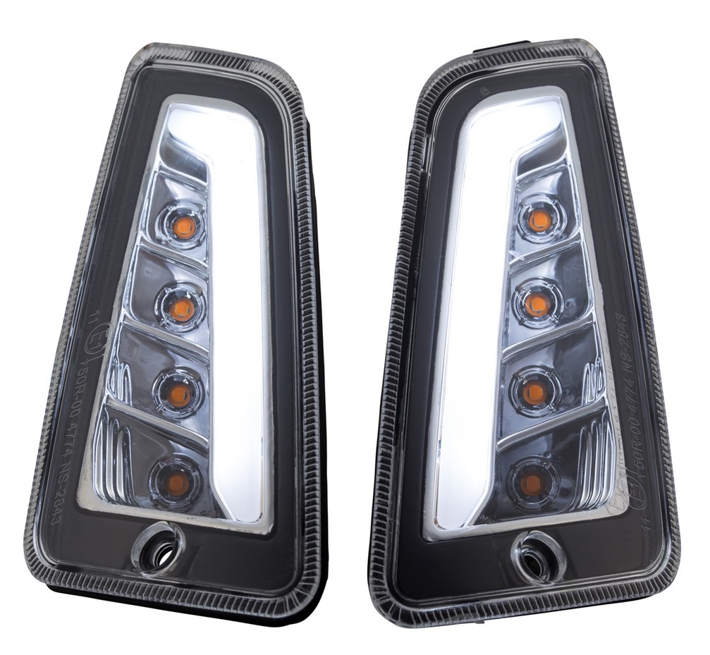 Blinker Kit vorne links/rechts für Vespa GTS/​GTS Super/​GTV/​GT 60/​GT/​GT L ('03-'13), klar