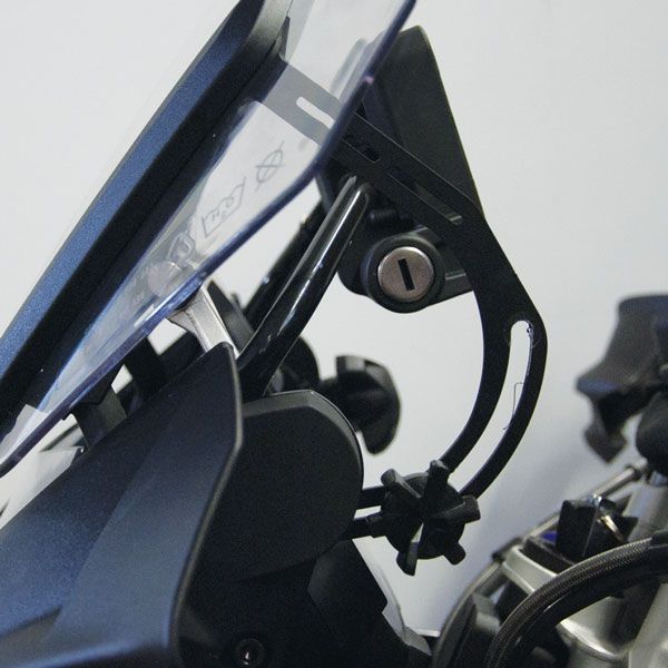 Windschildverstärkung für BMW R 1200 GS LC /Adventure LC /Rallye, R 1250 GS (14-), schwarz
