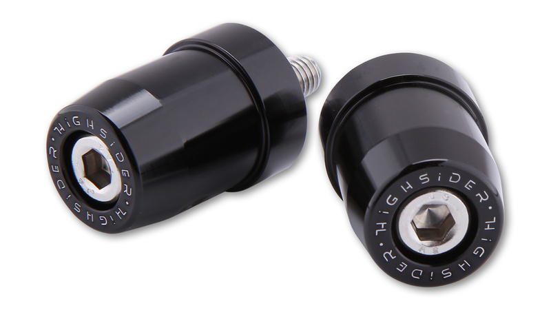 HIGHSIDER pro Lenkergewichte Schwarz M8 Kawasaki (Paar)