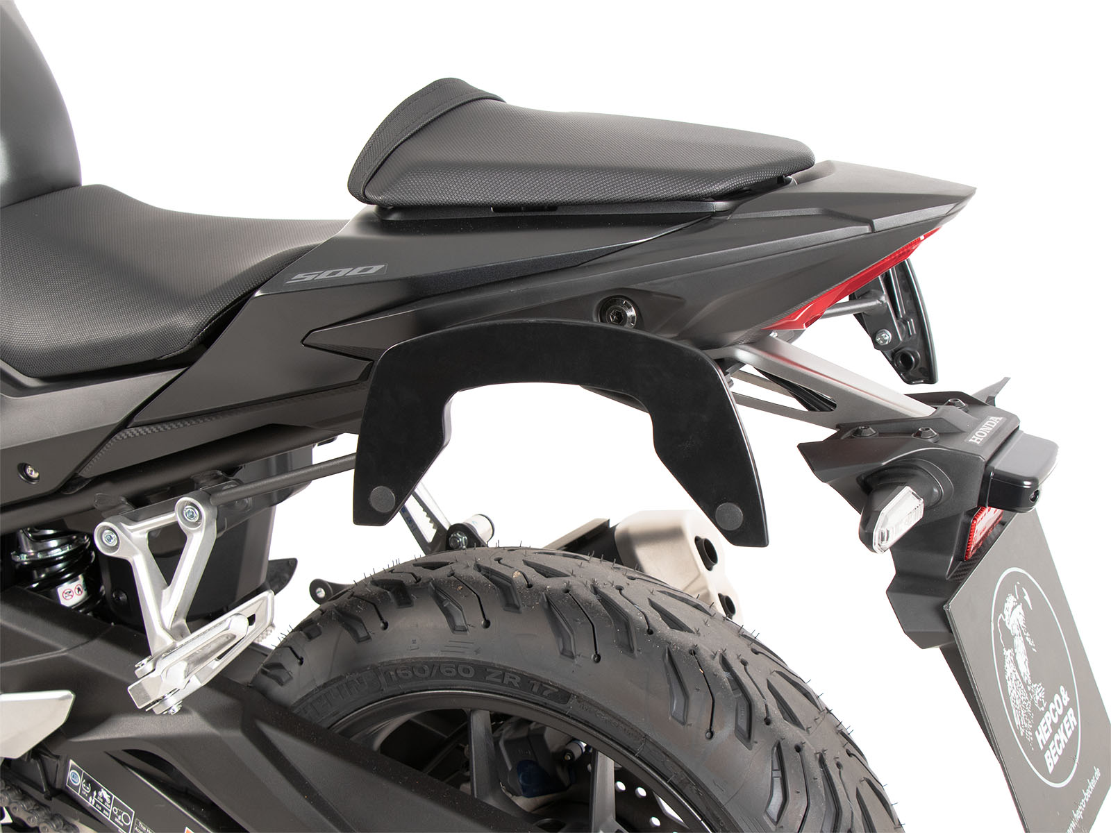 C-Bow Seitenträger anthrazit für Honda CB 500 Hornet (24-) Hepco & Becker