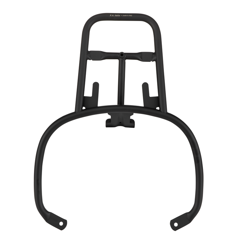 Gepäckbrücke hinten für Vespa GTS /​GTS Super /​GTV /​GT 60, 125-300ccm, schwarz matt