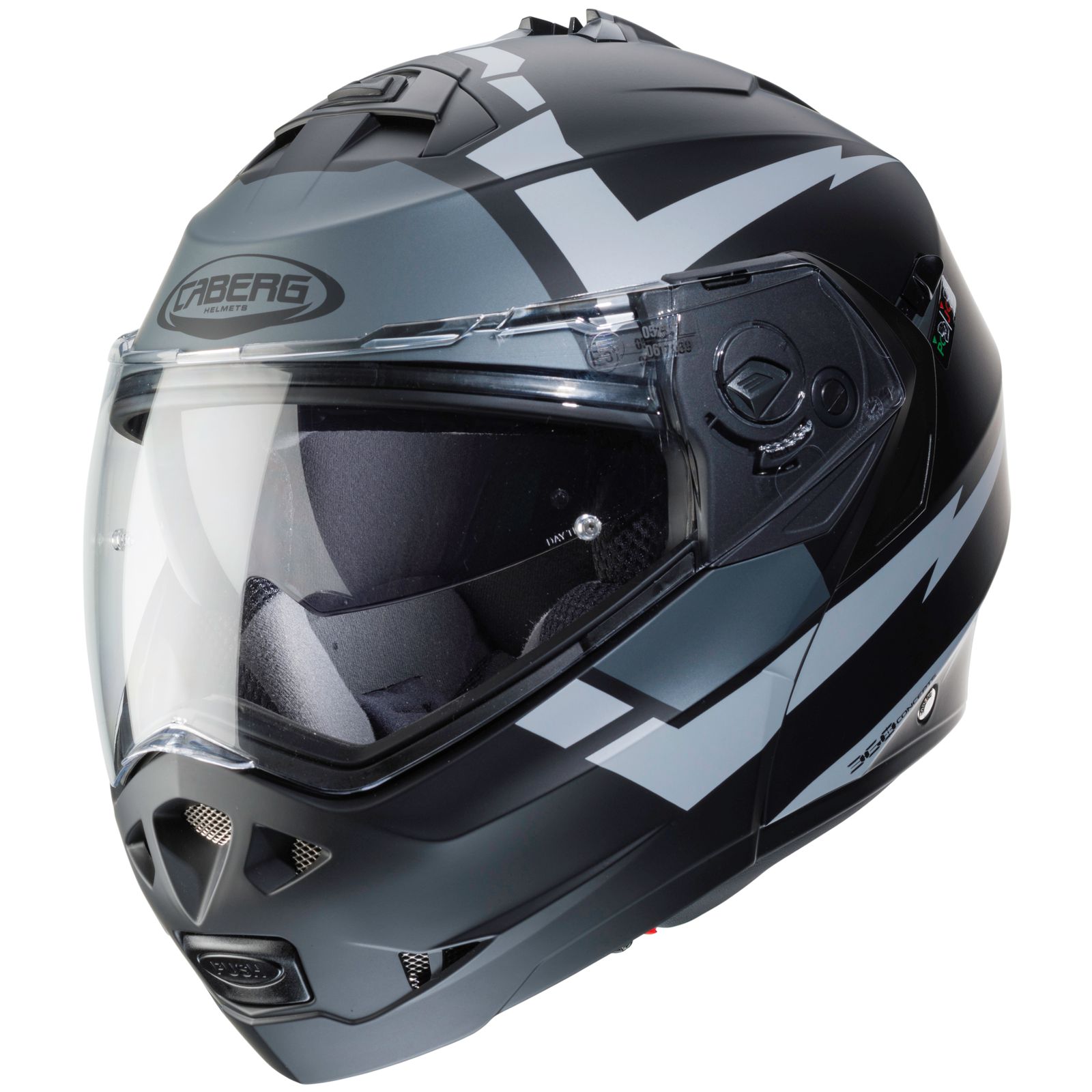Caberg Helm Duke II Kito, matt-schwarz/anthrazit