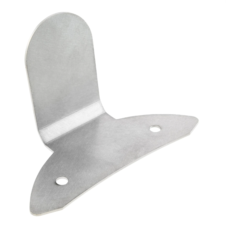 Halter Pickerl für österreichische Prüfplakette für Vespa GTS/​GTS Super/GTV/GT, Edelstahl poliert